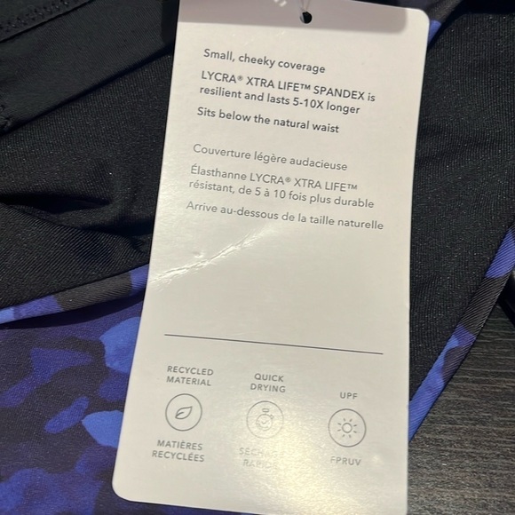 Athleta Freestyle Camo Small, cheeky coverage Sz M NWT - Picture 8 of 9